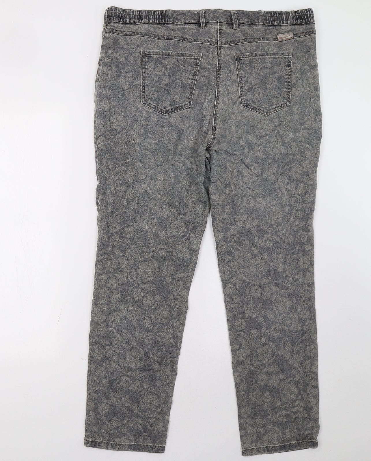 belmonte Womens Blue  Denim Straight Jeans Size 20 L31 in
