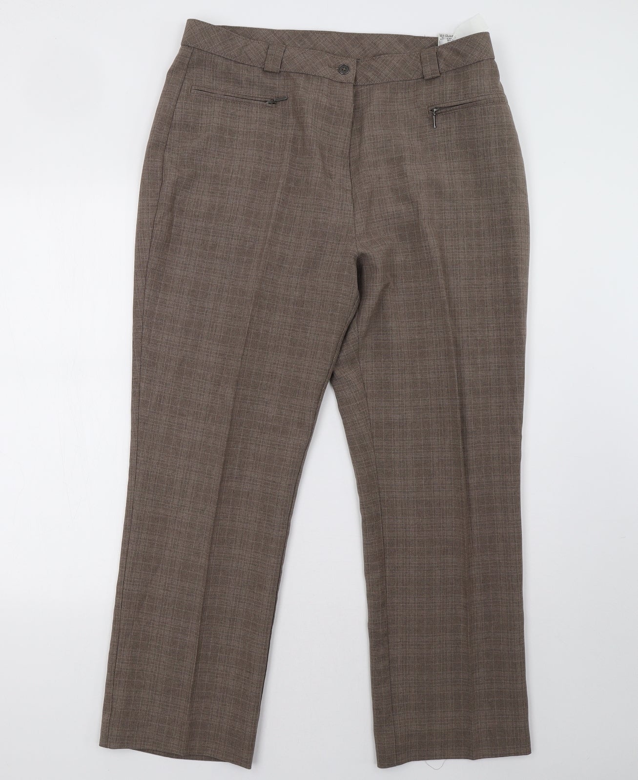 Marks and Spencer Womens Brown   Trousers  Size 16 L32 in