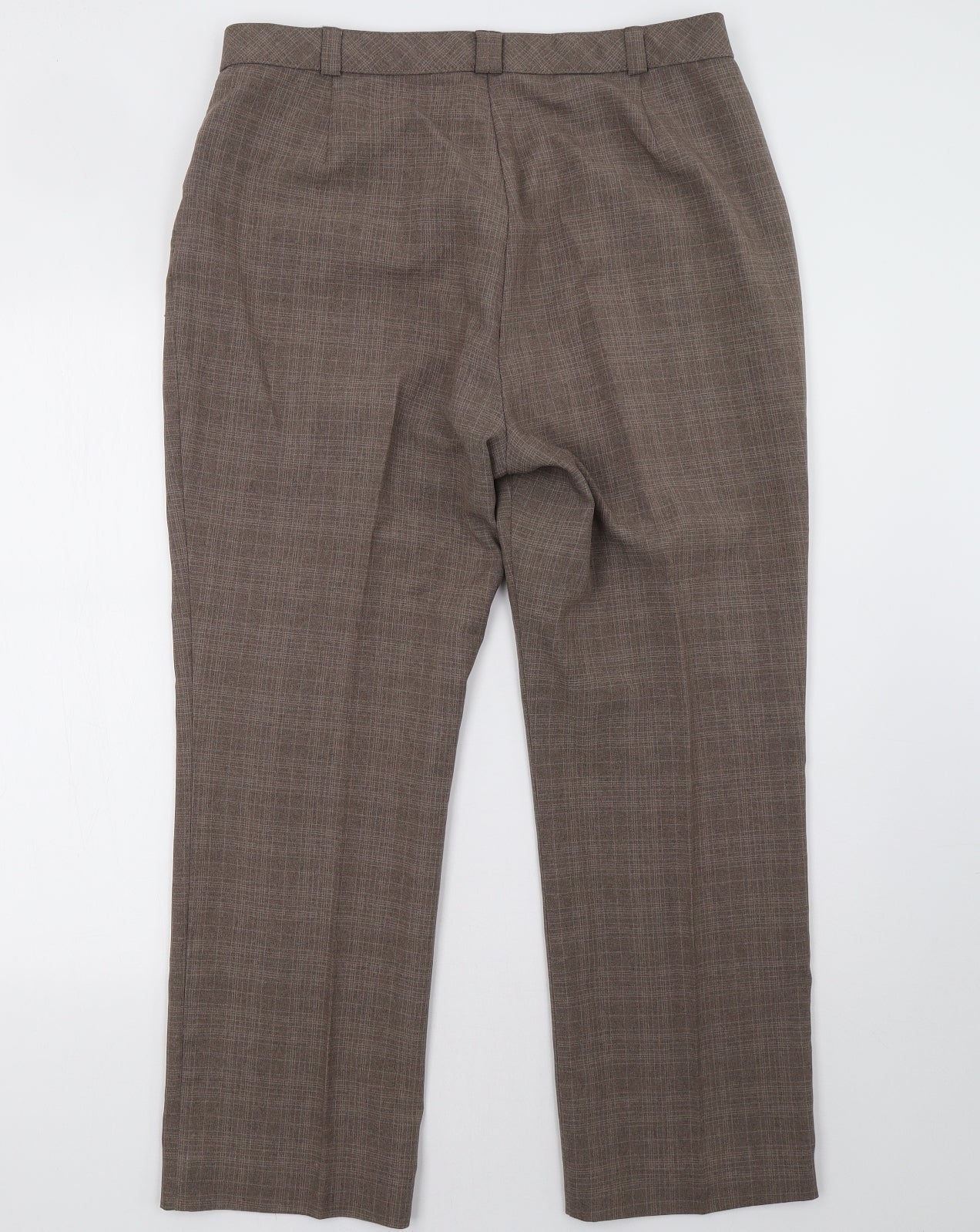 Marks and Spencer Womens Brown   Trousers  Size 16 L32 in