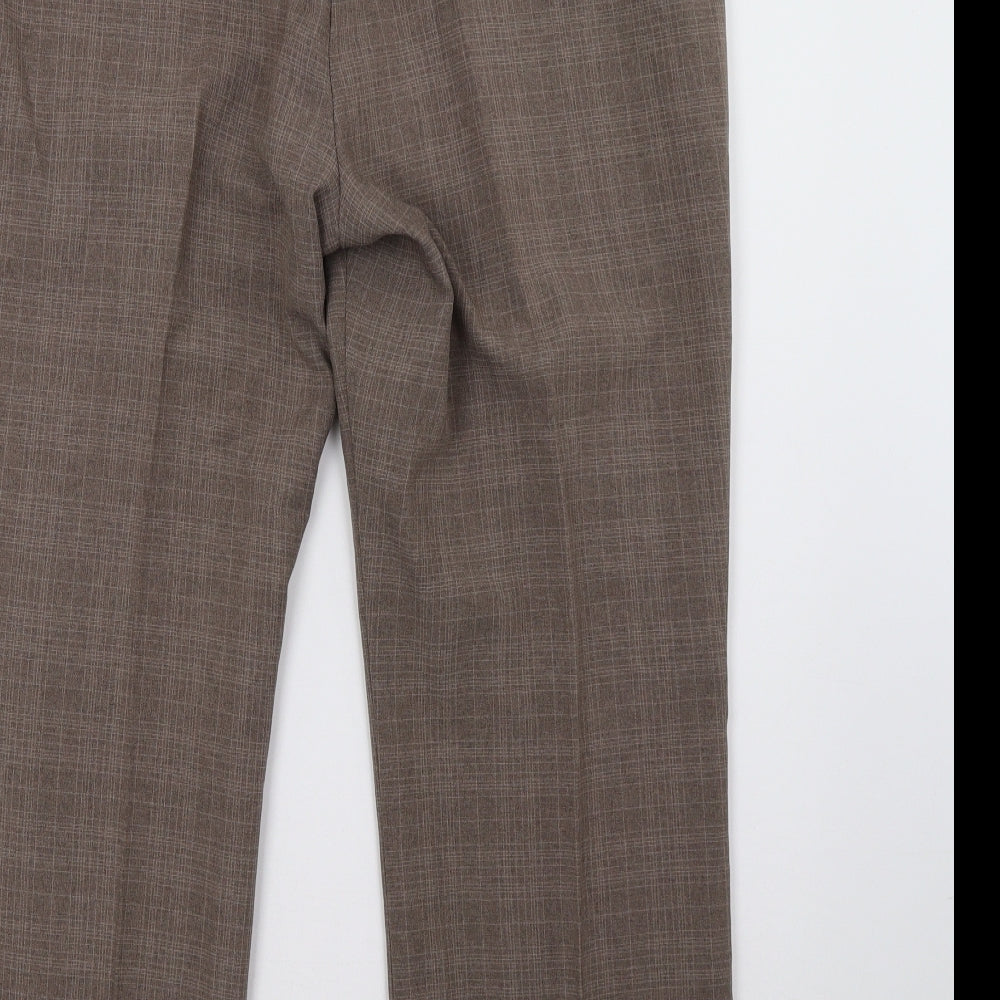 Marks and Spencer Womens Brown   Trousers  Size 16 L32 in