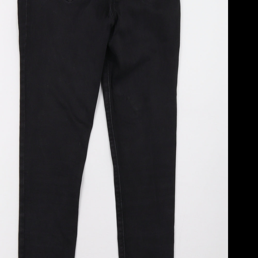 Matalan Womens Black   Skinny Jeans Size 14 L32 in