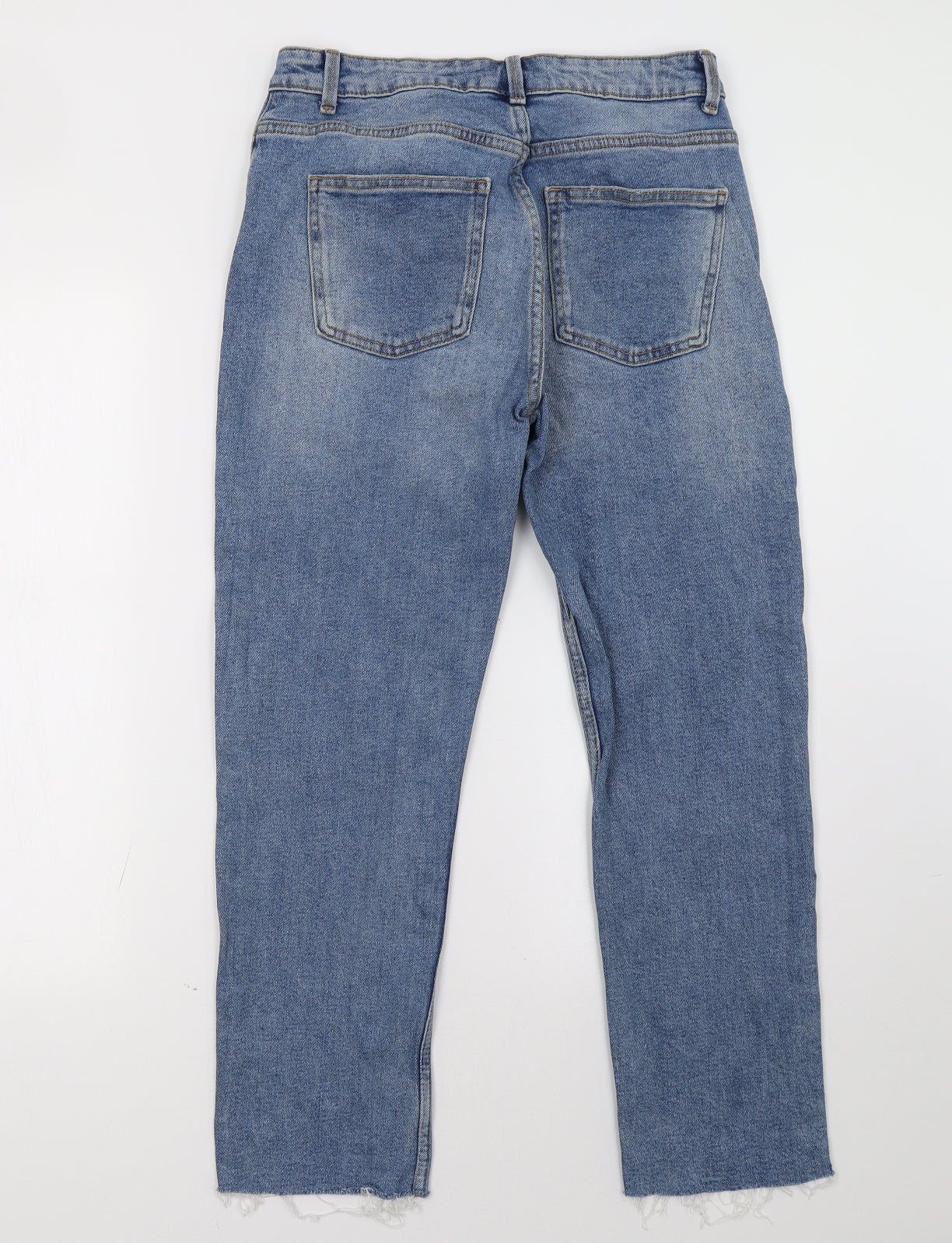 Primark Womens Blue  Denim Mom Jeans Size 12 L29 in