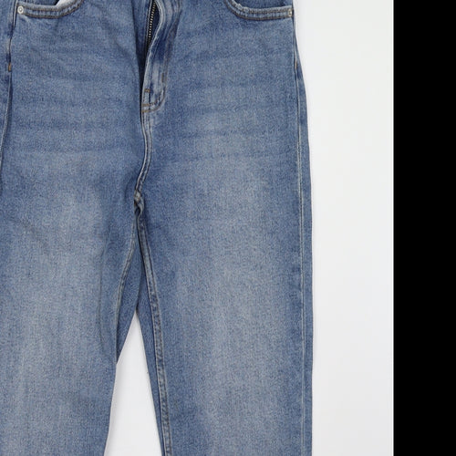 Primark Womens Blue  Denim Mom Jeans Size 12 L29 in