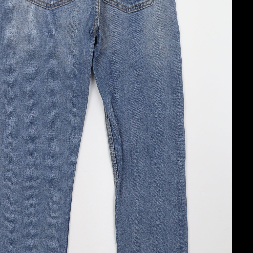 Primark Womens Blue  Denim Mom Jeans Size 12 L29 in