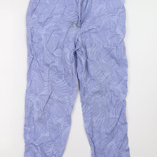 Marks and Spencer Womens Purple   Trousers  Size 8 L27 in