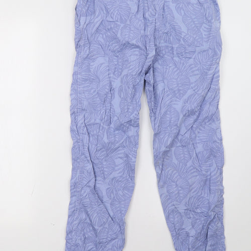 Marks and Spencer Womens Purple   Trousers  Size 8 L27 in