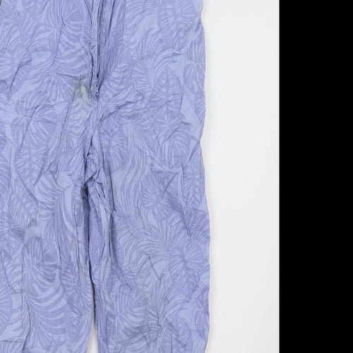Marks and Spencer Womens Purple   Trousers  Size 8 L27 in