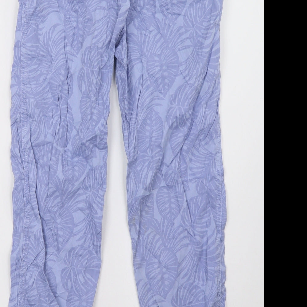 Marks and Spencer Womens Purple   Trousers  Size 8 L27 in