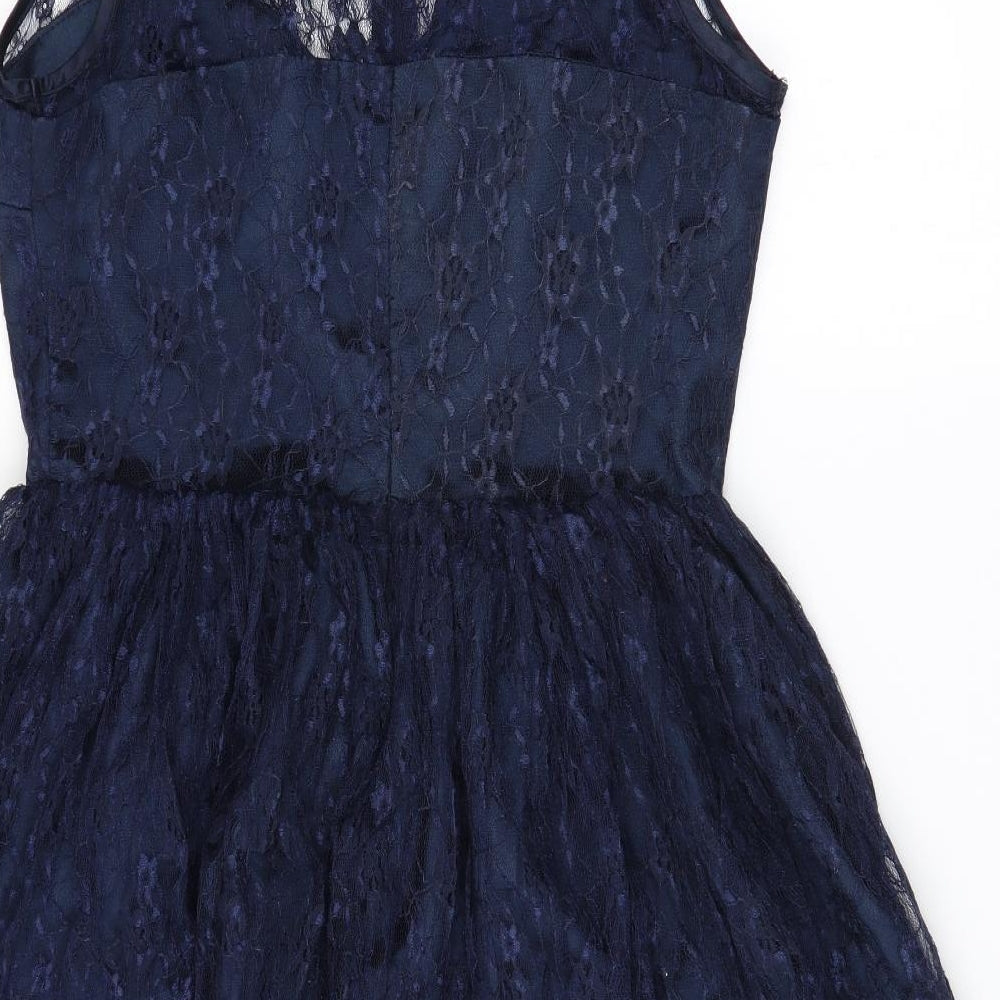 Pippa Dee Womens Blue   Tank Dress  Size 12