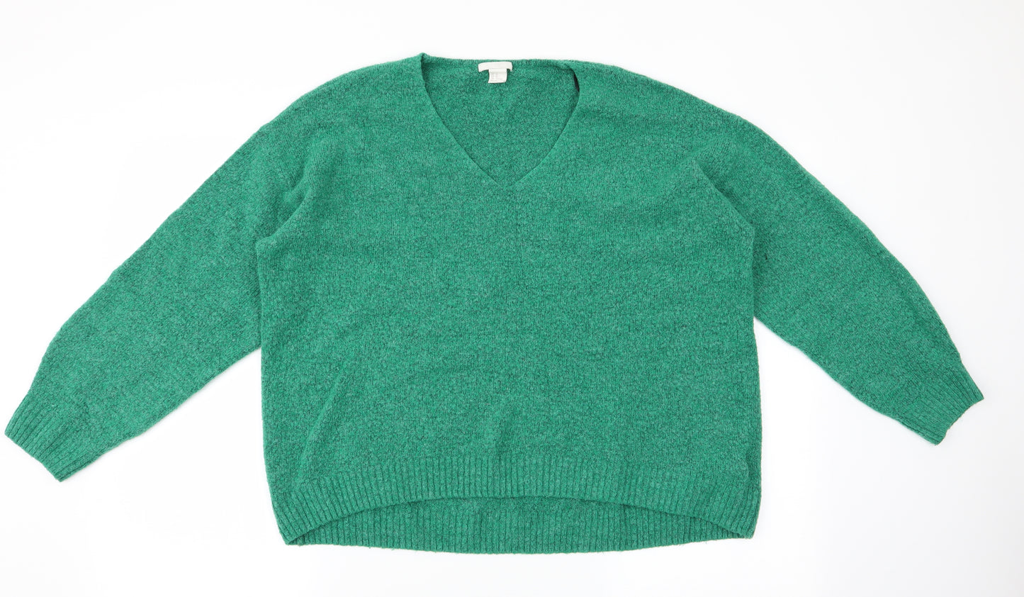H&M Womens Green   Pullover Jumper Size M