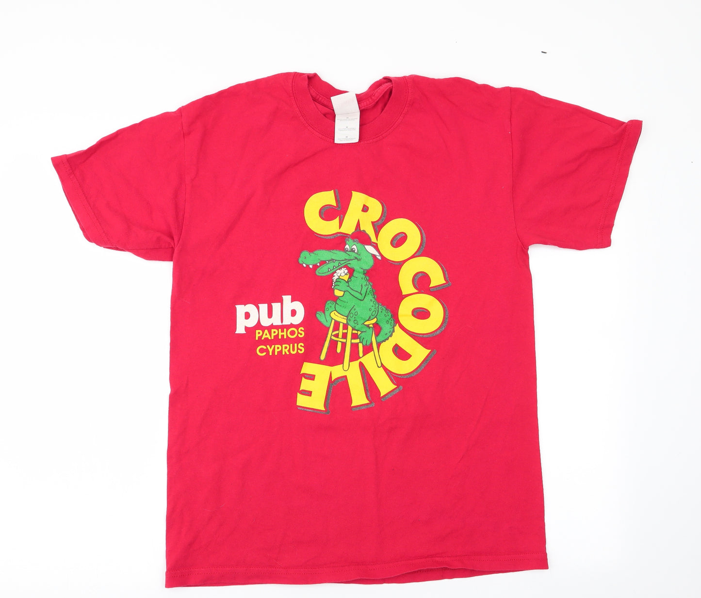 Gildan Mens Red    T-Shirt Size M
