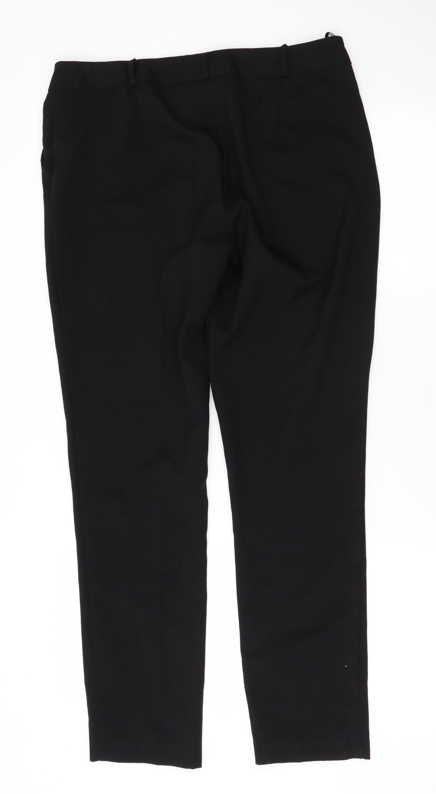 New Look Womens Black   Trousers  Size 14 L30 in
