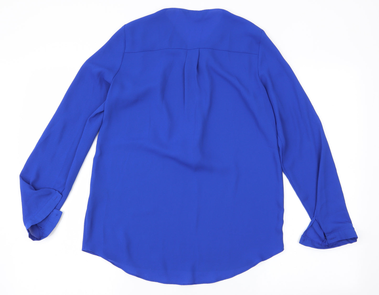 Dorothy Perkins Womens Blue   Basic Blouse Size 8