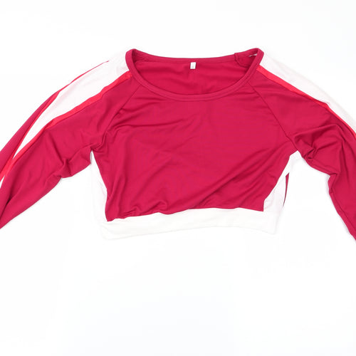 Preworn Womens Red   Pullover Sweatshirt Size XL