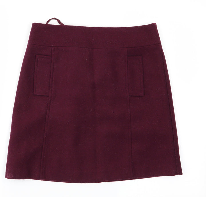Papaya Womens Purple Mini Skirt Size 8
