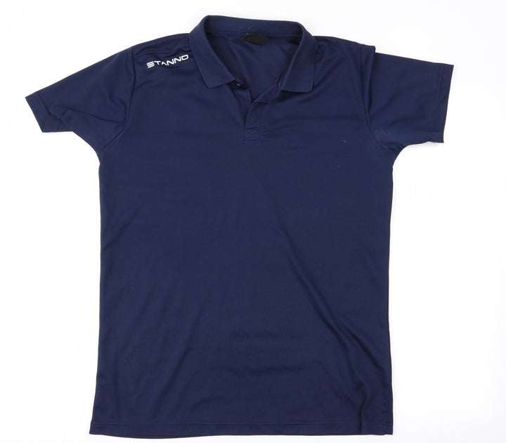 Stanno Mens Blue Polo Size M