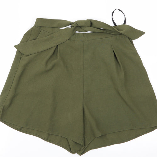 Dorothy Perkins Womens Green   Culotte Shorts Size 8