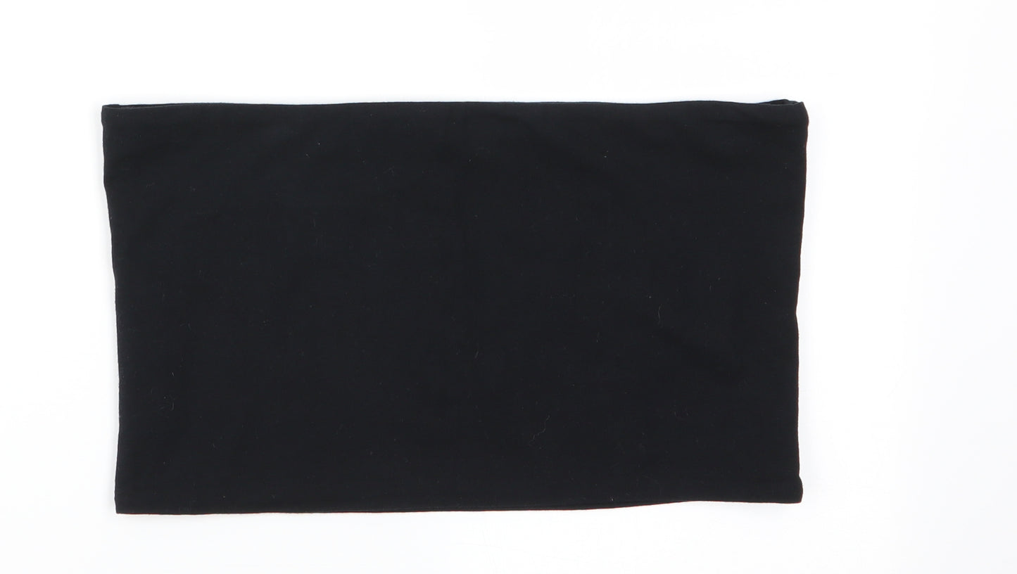 Topshop Womens Black   Basic Tank Size 14