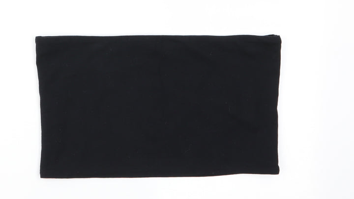 Topshop Womens Black   Basic Tank Size 14