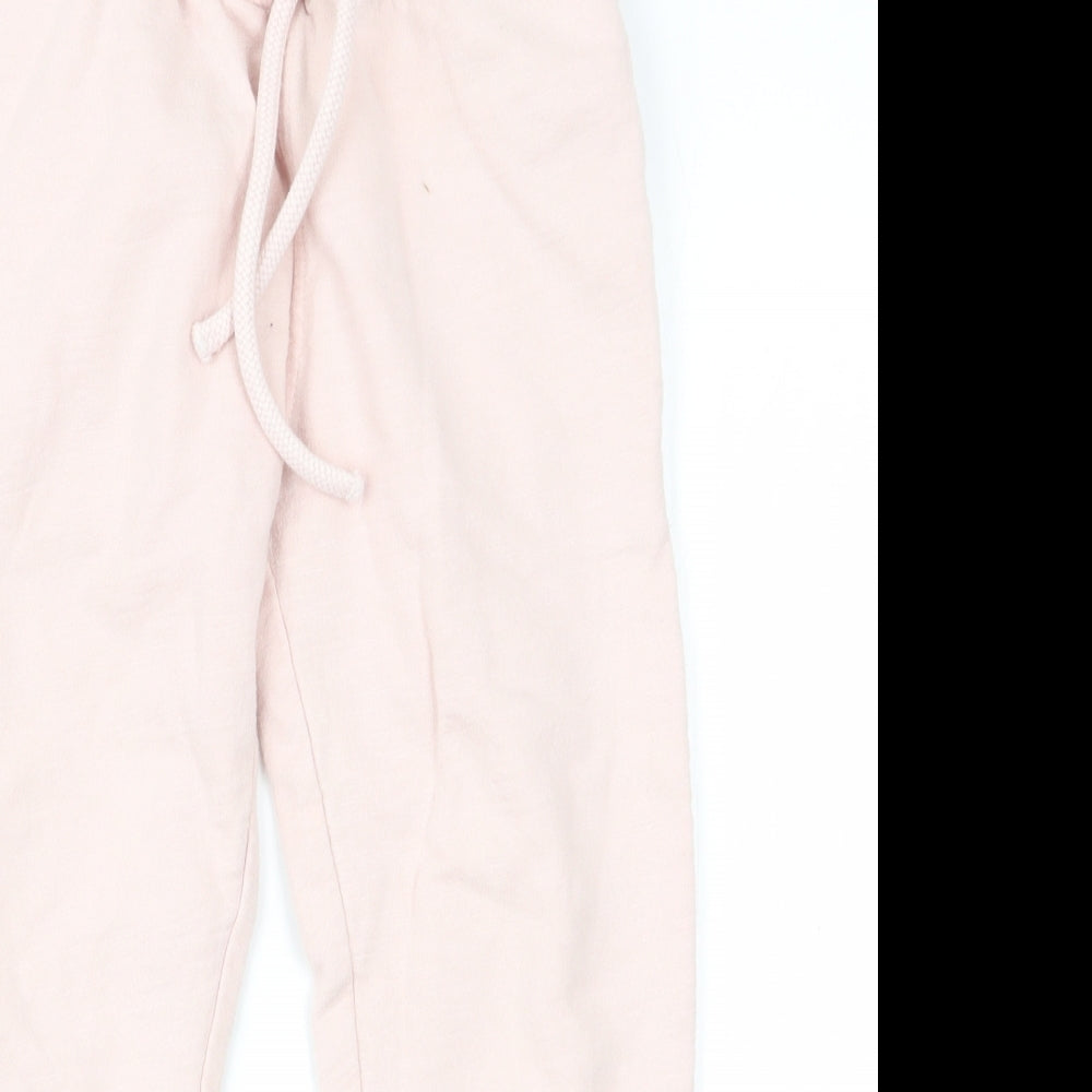 NEXT Girls Pink   Jogger Trousers Size 4 Years