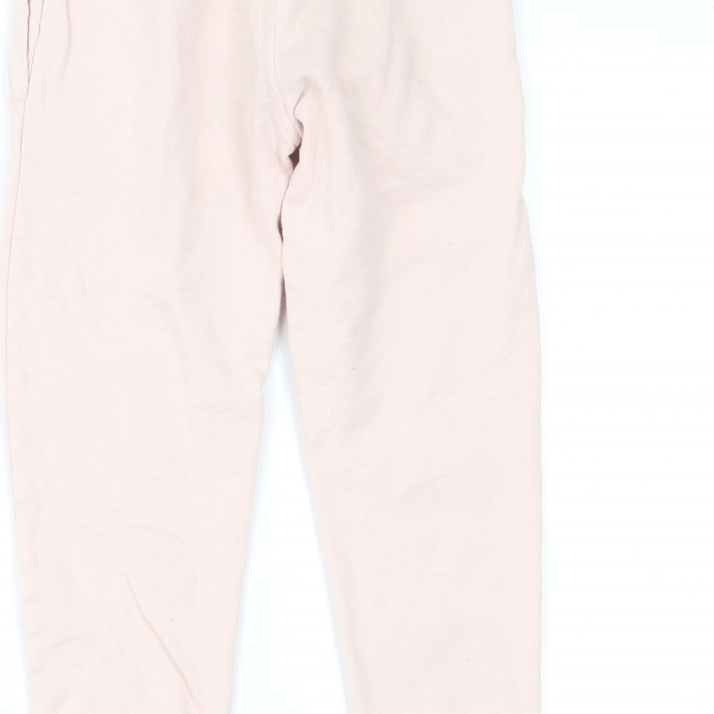 NEXT Girls Pink   Jogger Trousers Size 4 Years