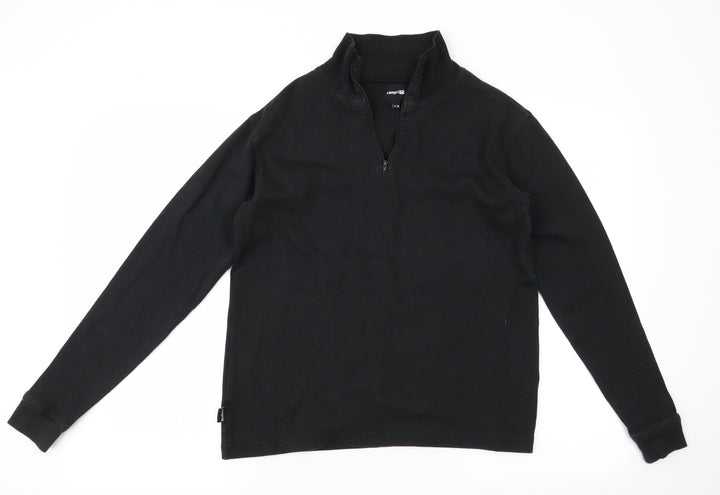 Campri Boys Black Pullover Jumper Size 11-12 Years