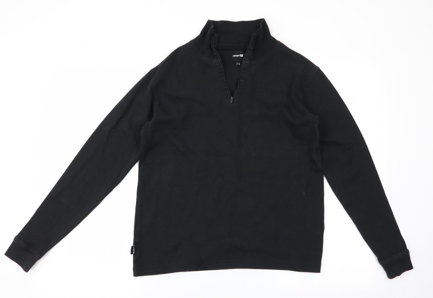 Campri Boys Black   Pullover Jumper Size 11-12 Years