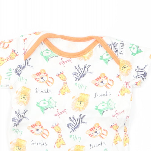 George Baby Multicoloured   Babygrow One-Piece Size 3-6 Months