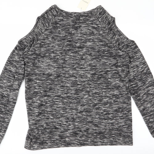 Papaya Womens Grey   Pullover Jumper Size 14