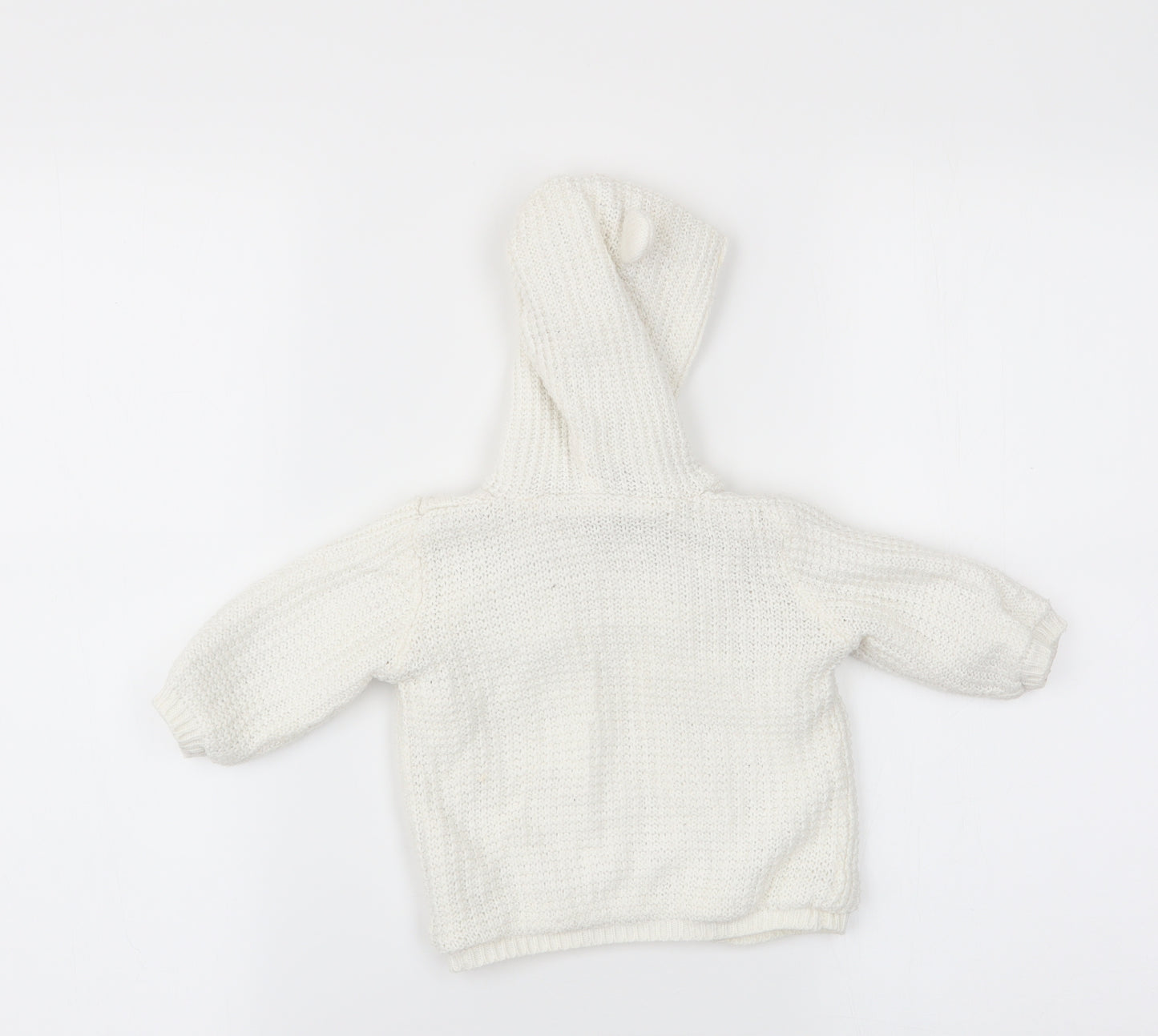 George Baby White   Cardigan Jumper Size 12-18 Months