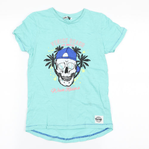 pep&CO Boys Blue   Basic T-Shirt Size 7-8 Years