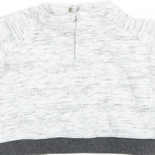 F&F Baby Grey   Pullover Jumper Size 0-3 Months
