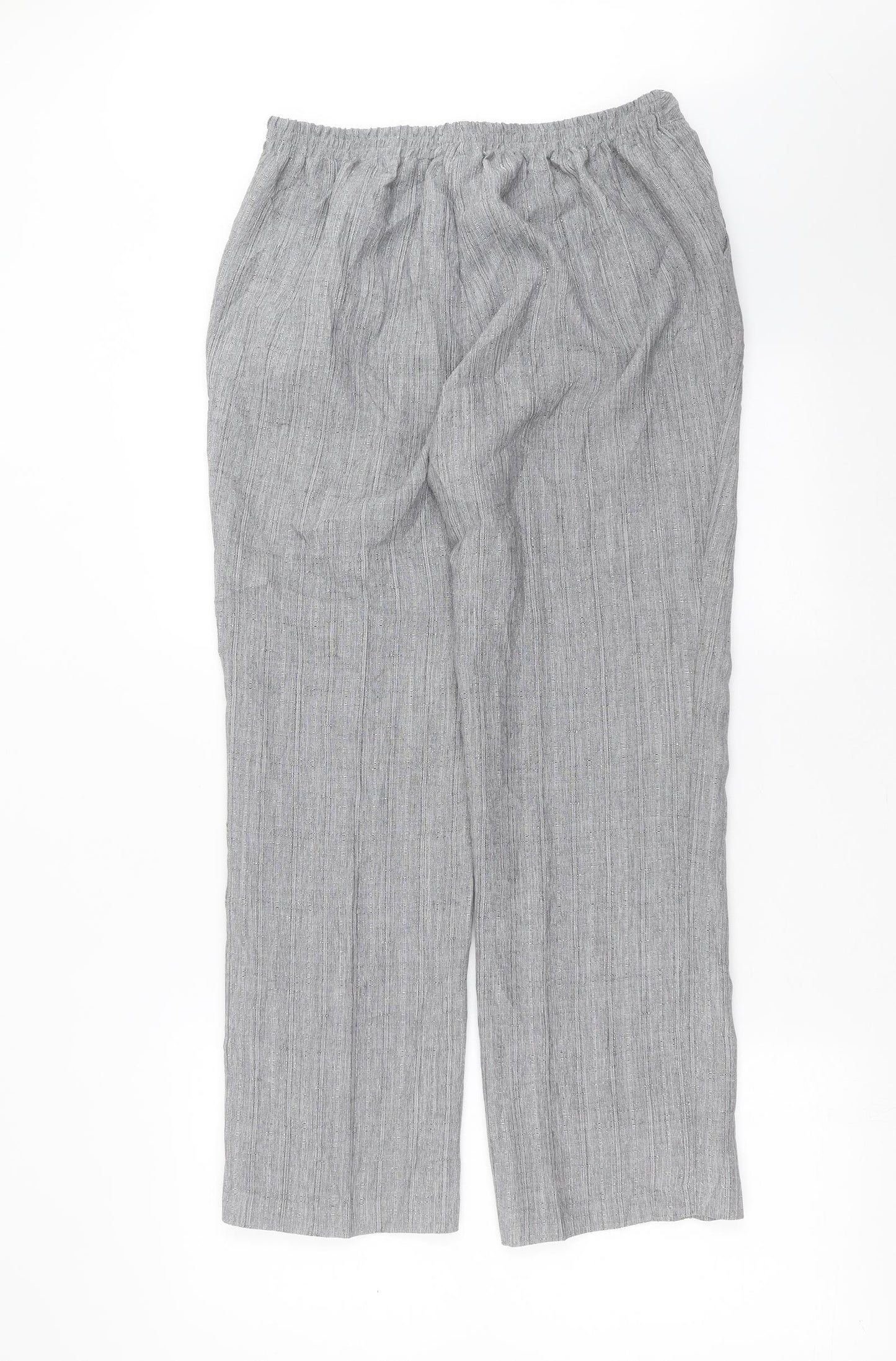 Damart Womens Grey   Trousers  Size 12 L26 in