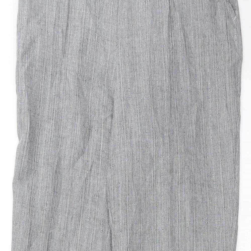 Damart Womens Grey   Trousers  Size 12 L26 in