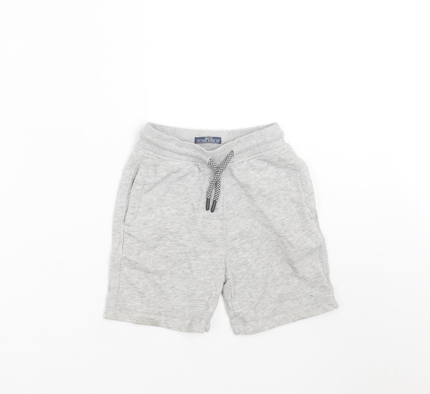 Matalan Boys Grey   Sweat Shorts Size 6 Years
