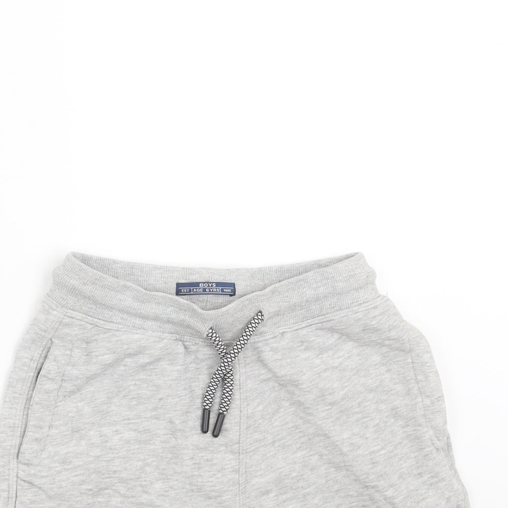 Matalan Boys Grey   Sweat Shorts Size 6 Years