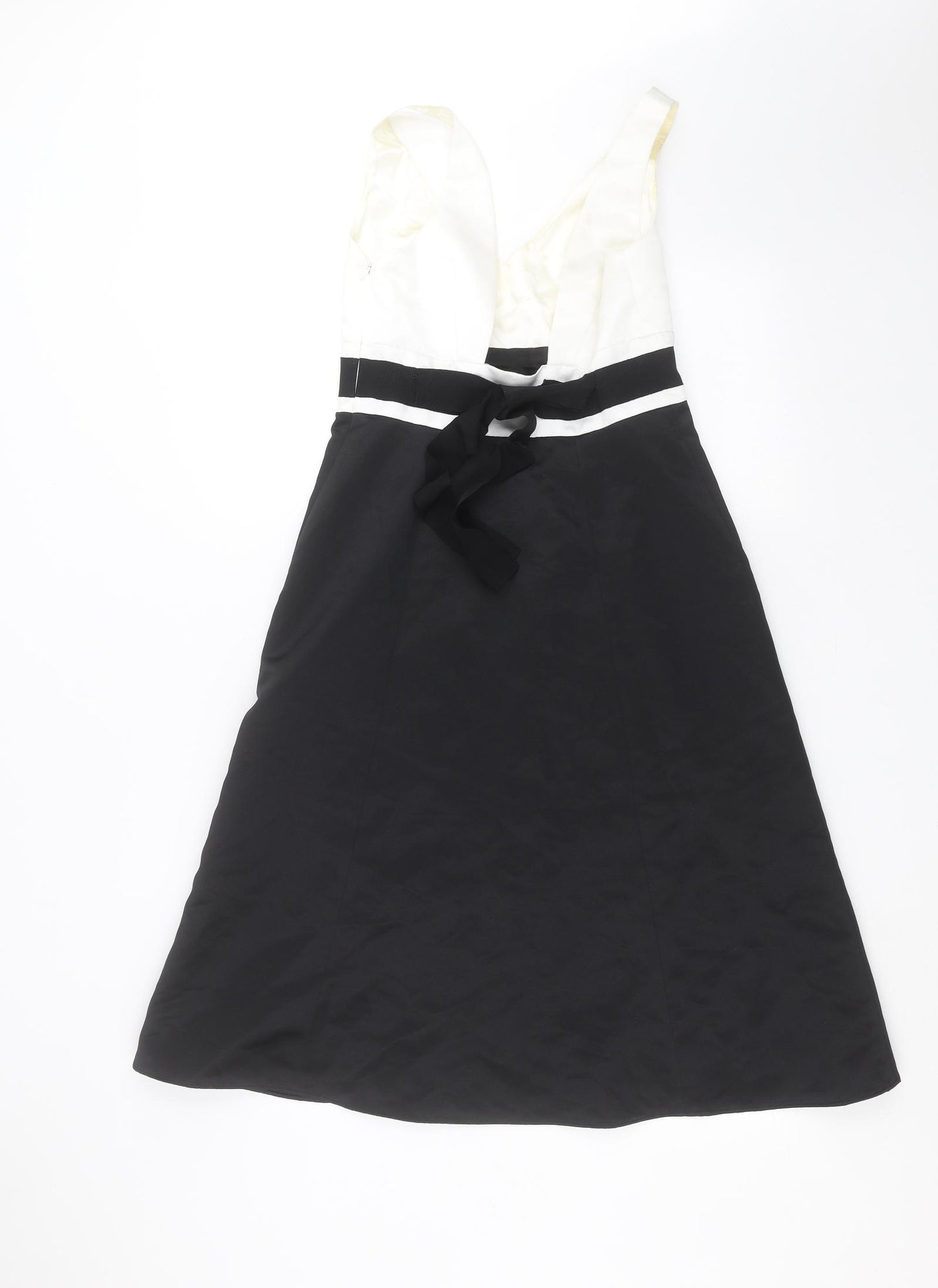 Debut Womens Black   Shift  Size 8  - floral detail