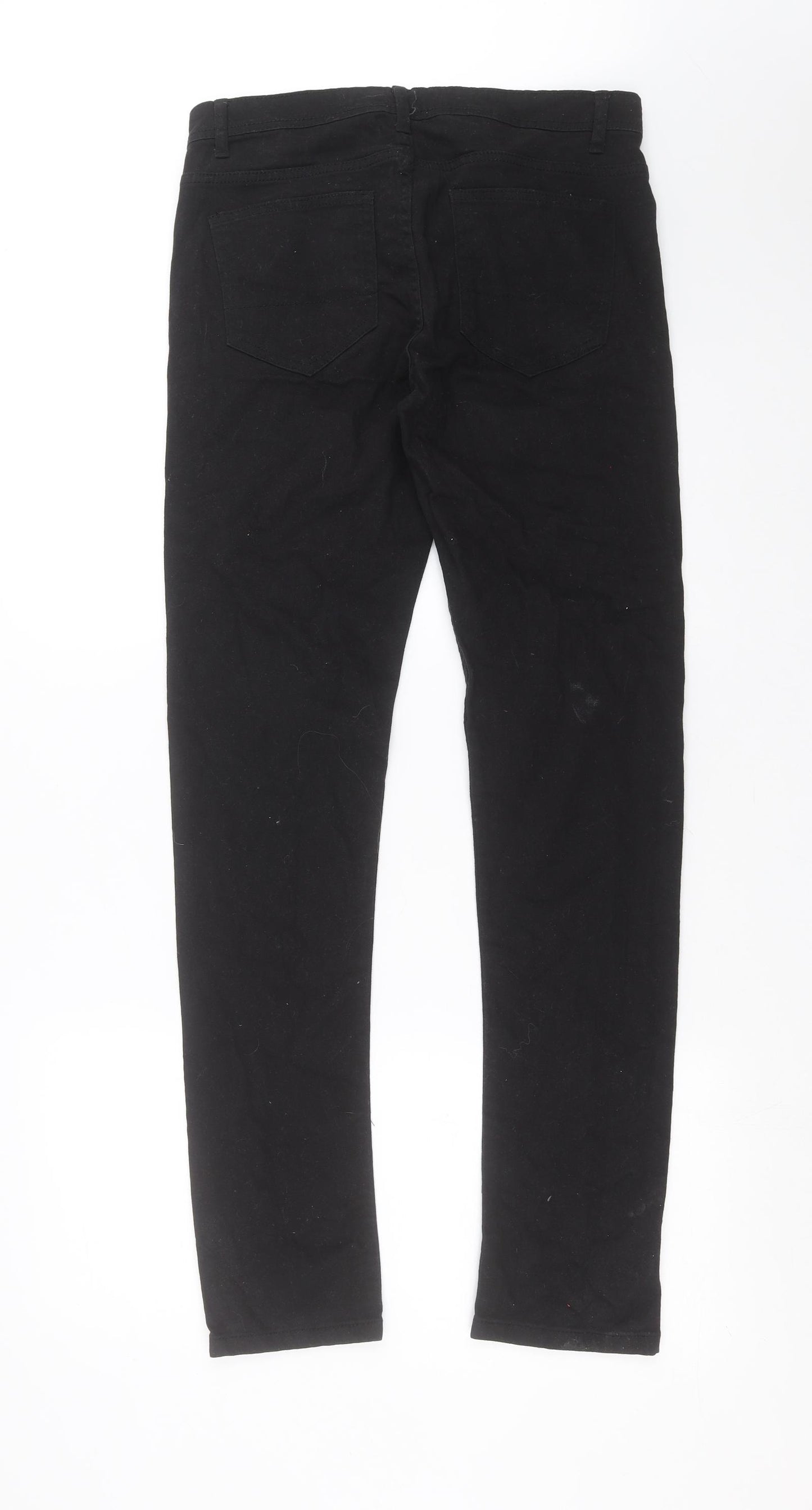 Primark Mens Black  Denim Skinny Jeans Size 32 in L32 in