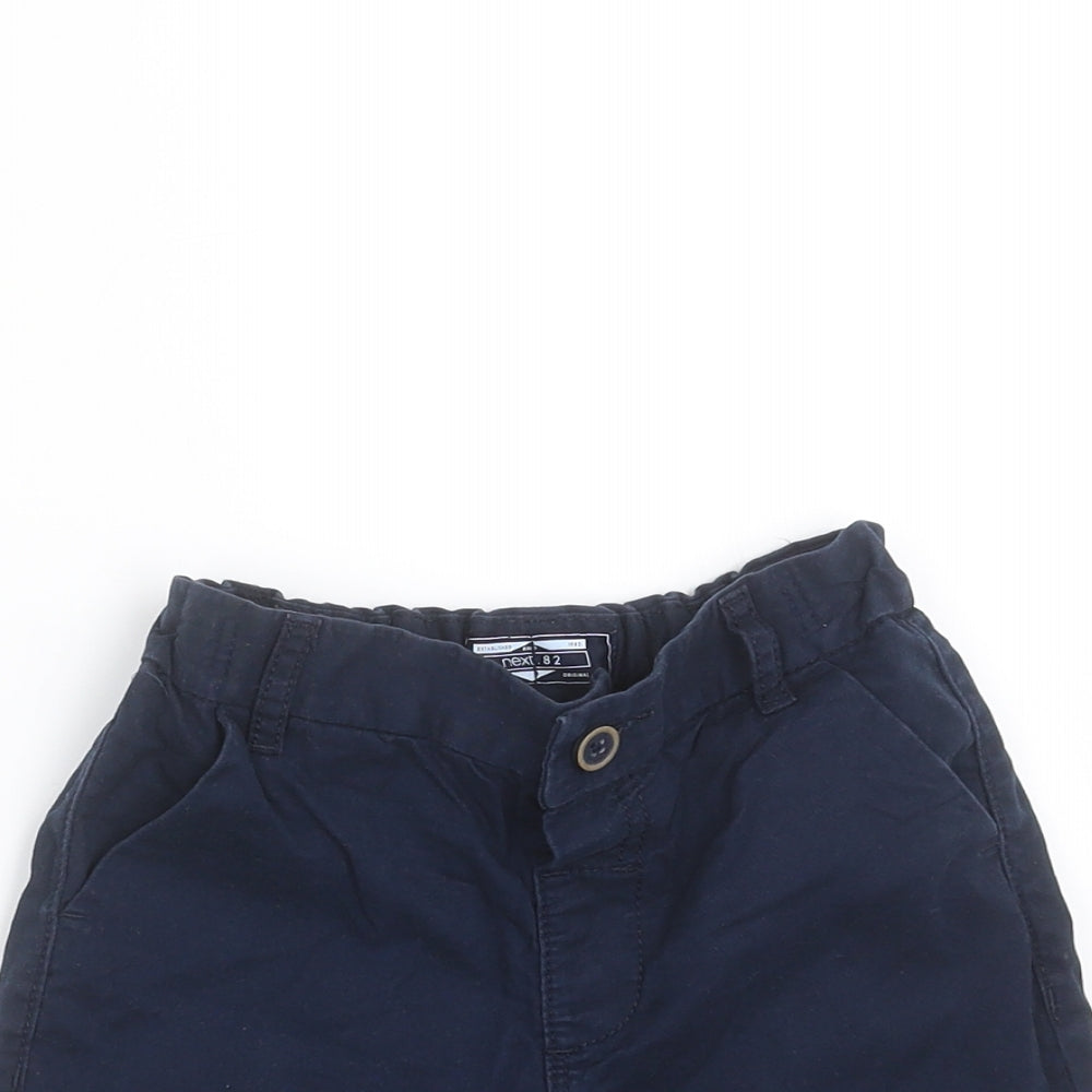 NEXT Boys Blue   Chino Shorts Size 3-4 Years