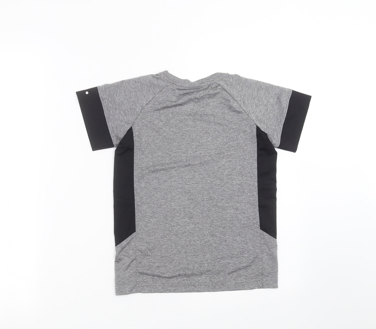 SOULUXE Girls Grey   Basic T-Shirt Size 8-9 Years  - sports top
