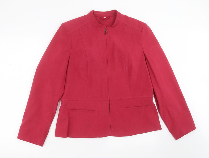 EWM Womens Pink   Jacket  Size 14