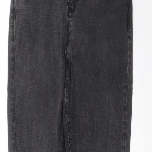 Primark Womens Grey  Denim Skinny Jeans Size 12 L29 in