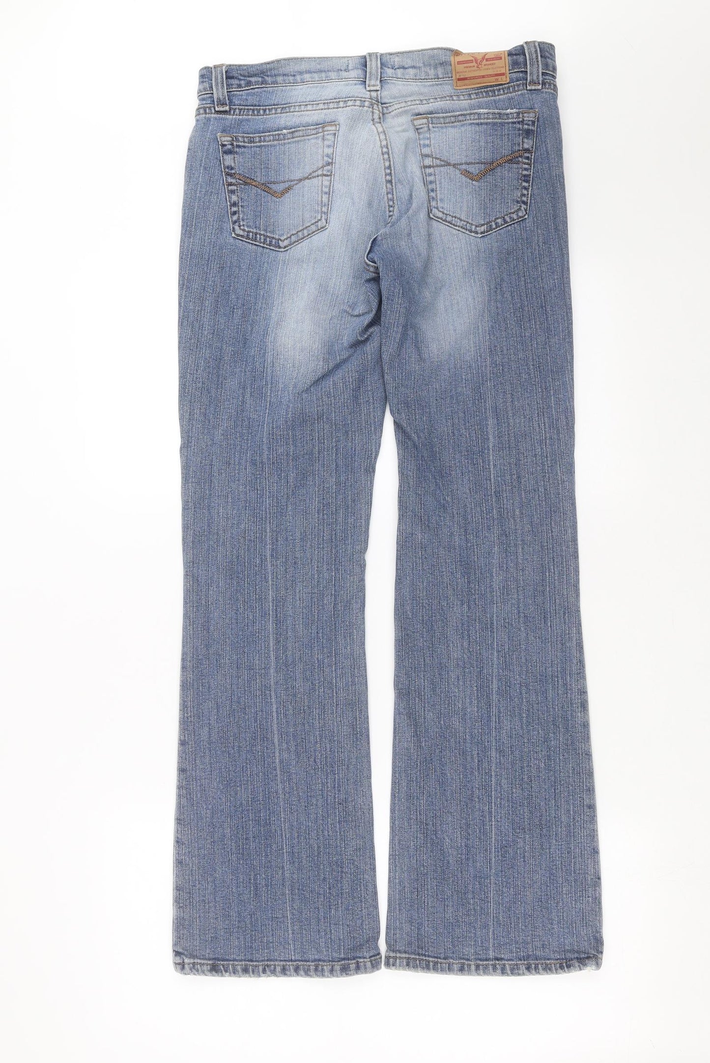 River Island Womens Blue  Denim Bootcut Jeans Size 12 L30 in