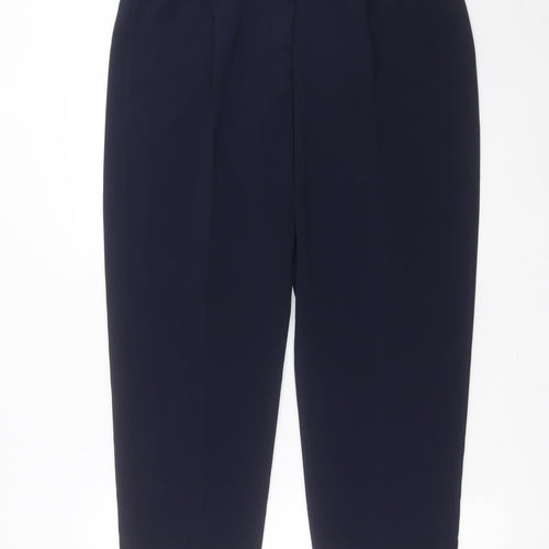 Domina Womens Blue   Trousers  Size 16 L27 in