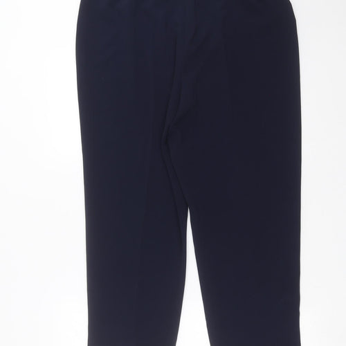 Domina Womens Blue   Trousers  Size 16 L27 in