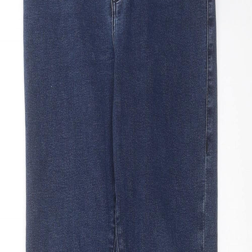 Topshop Womens Blue  Denim Skinny Jeans Size 24 in L29 in