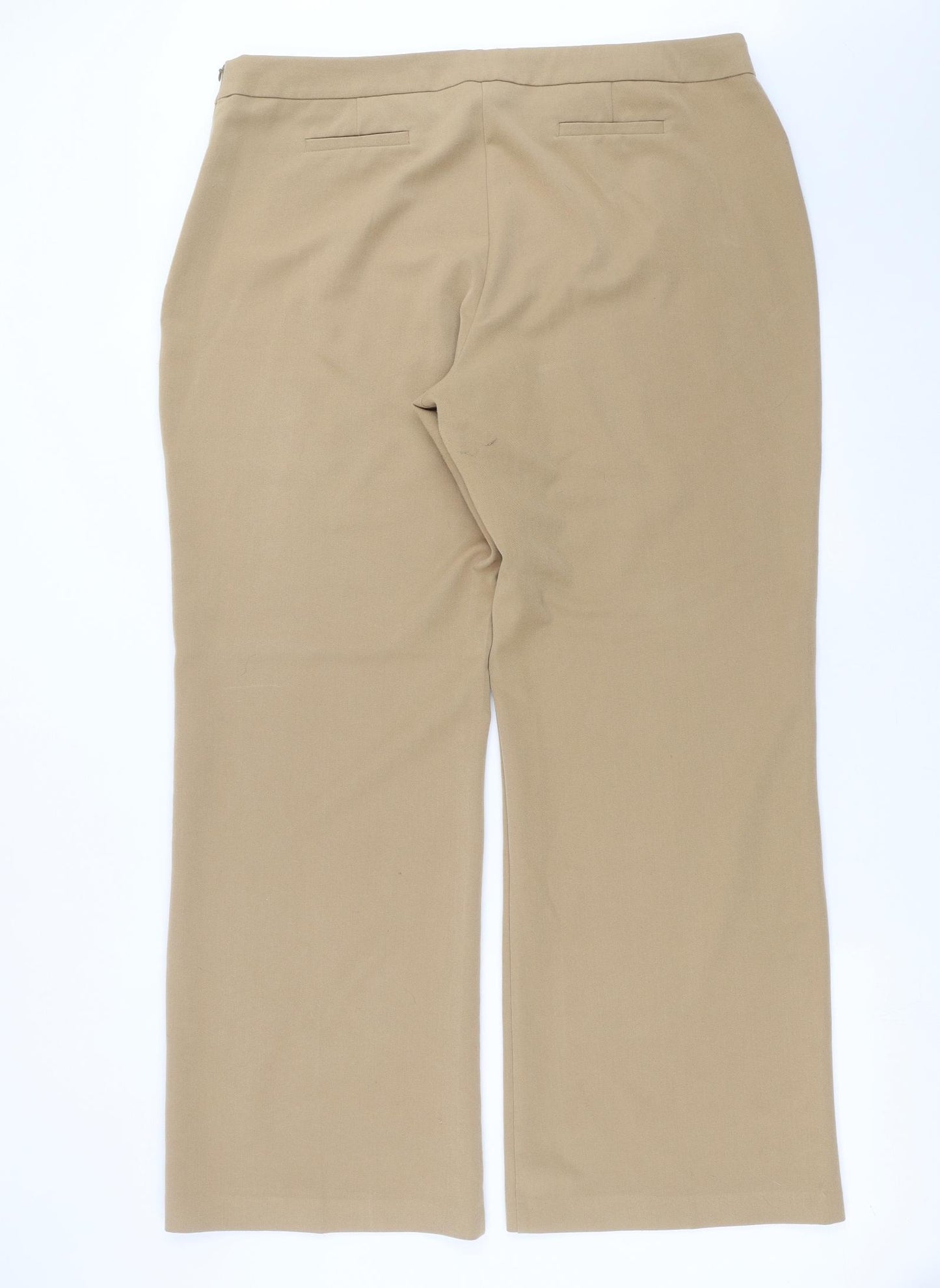 F&F Womens Beige   Trousers  Size 20 L32 in