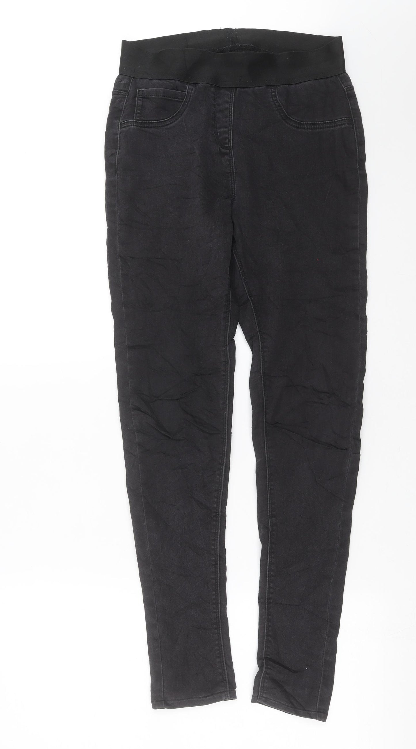 Preworn Womens Grey  Denim Jegging Jeans Size 28 in L29 in