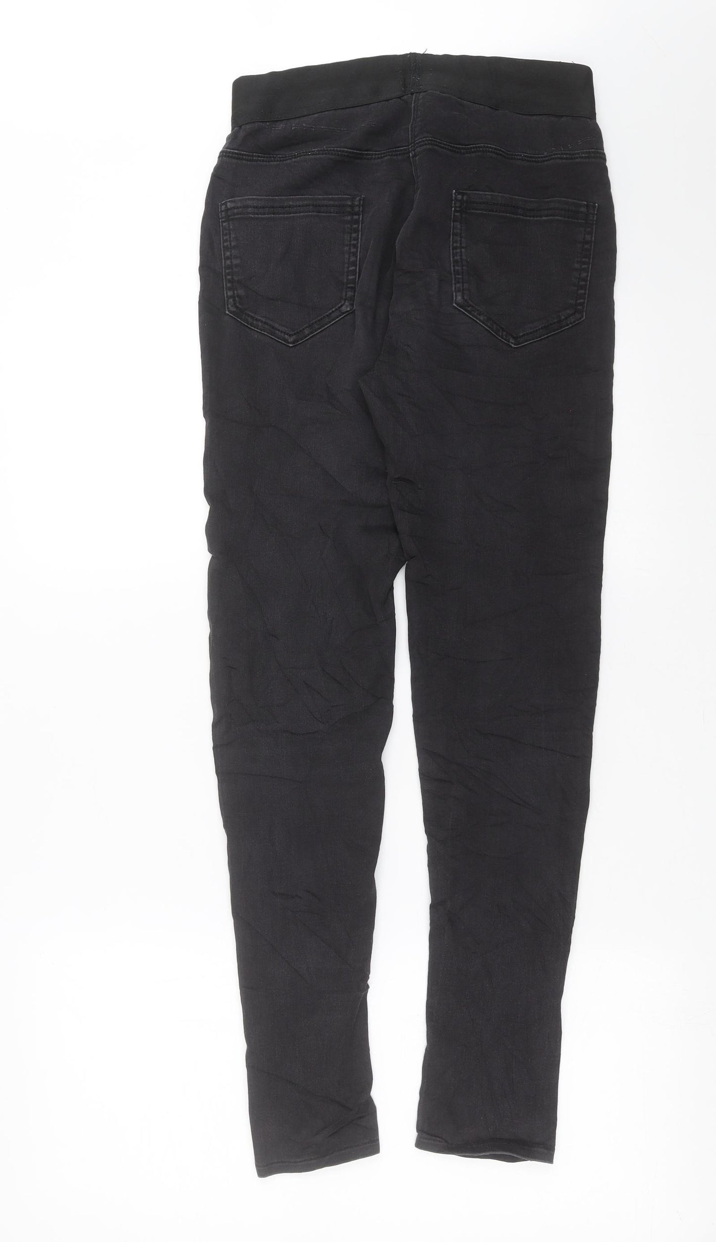 Preworn Womens Grey  Denim Jegging Jeans Size 28 in L29 in