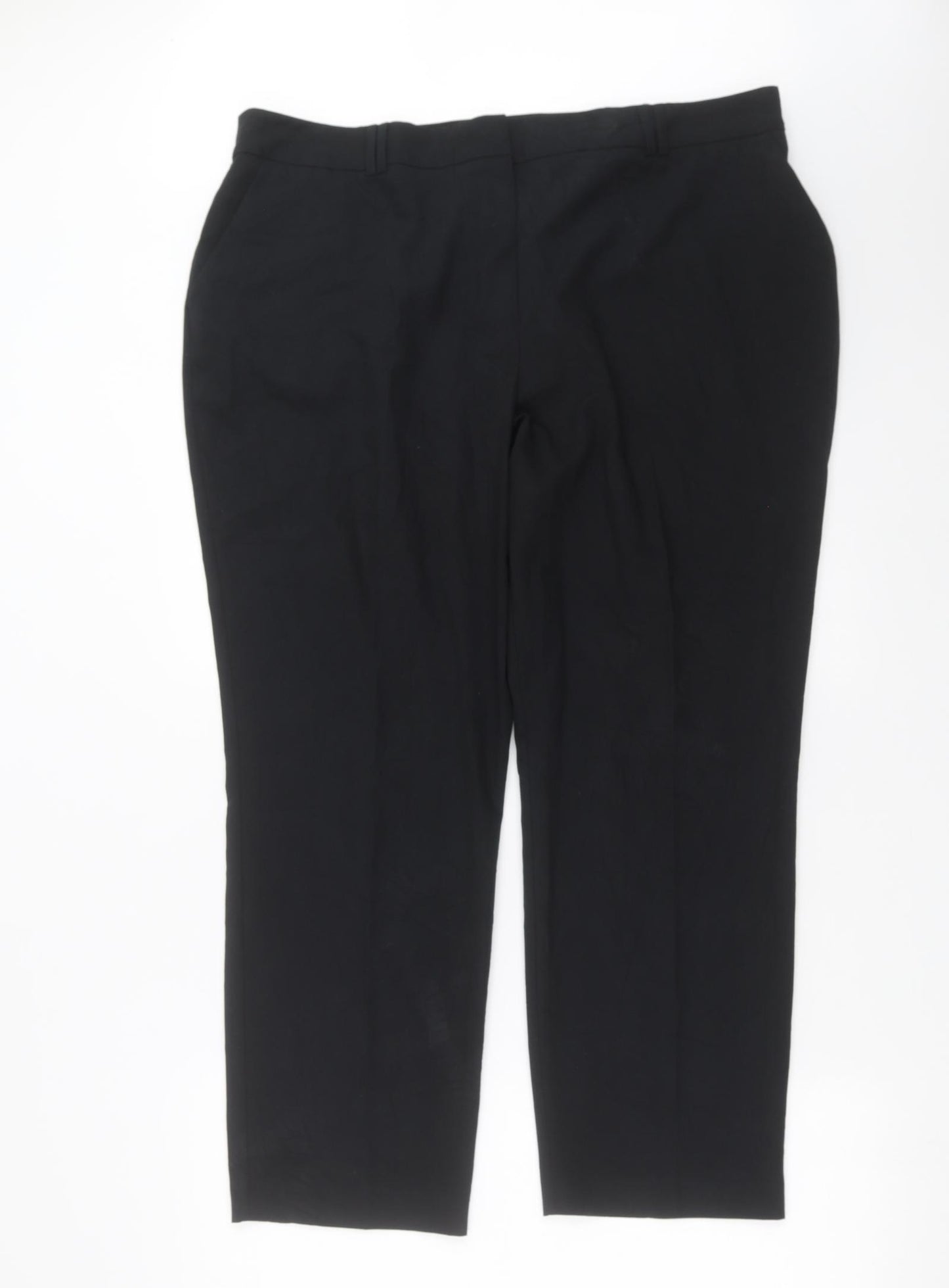 Bonmarché Womens Black   Trousers  Size 18 L26 in